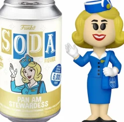 Designer Vinyl>Pan Am - Stewardess Vinyl SODA Figure in Collector Can (International Edition)