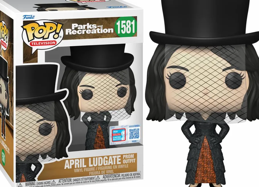 Standard Pop!>Parks & Recreation - April Ludgate in Prom Outfit Pop! Vinyl Figure (2024 Fall Convention Exclusive) (Popcultcha Exclusive)