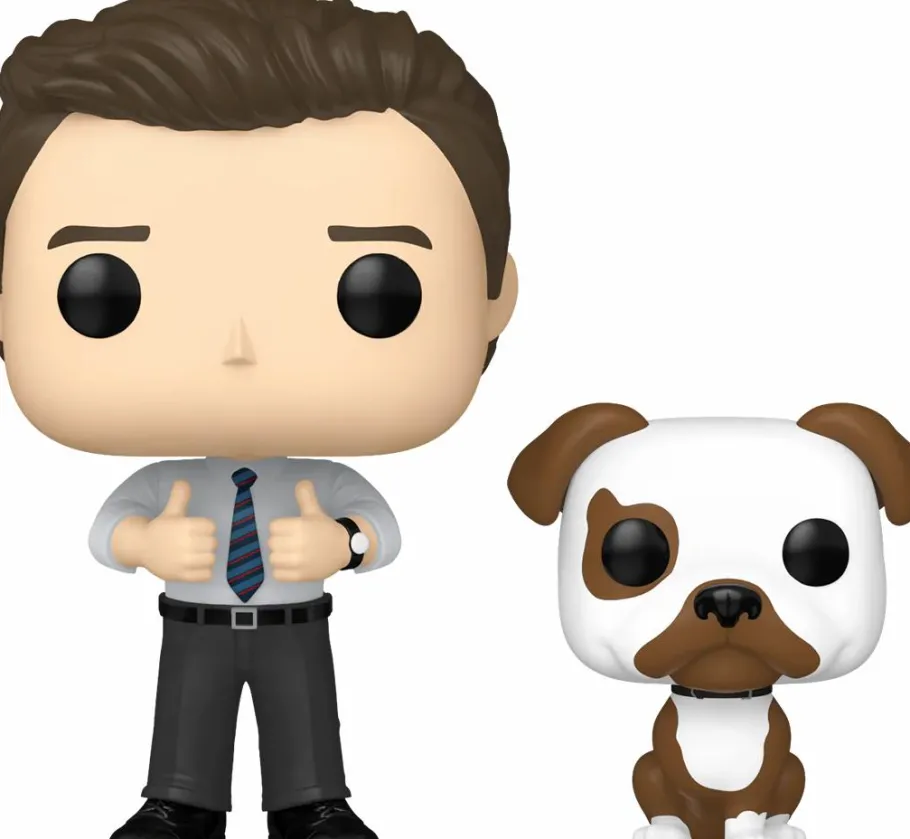Standard Pop!>Parks & Recreation Parks and Recreation - Chris Traeger with Champion 15th Anniversary Pop! Vinyl Figure