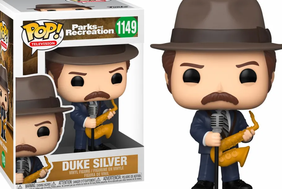 Standard Pop!>Parks & Recreation Parks and Recreation - Duke Silver Pop! Vinyl Figure