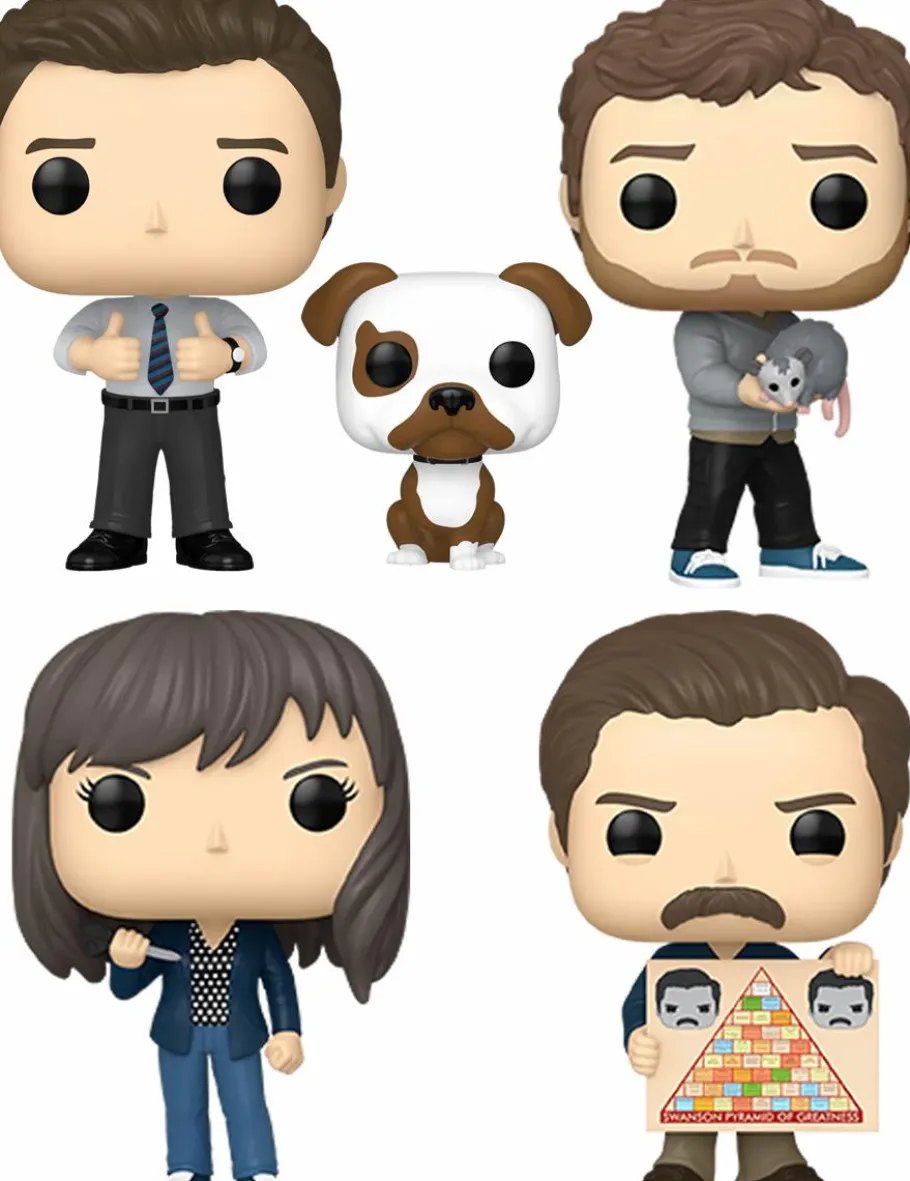 Pop! Bundles>Parks & Recreation Parks and Recreation - Flu Season 15th Anniversary Pop! Vinyl Bundle (Set of 4)