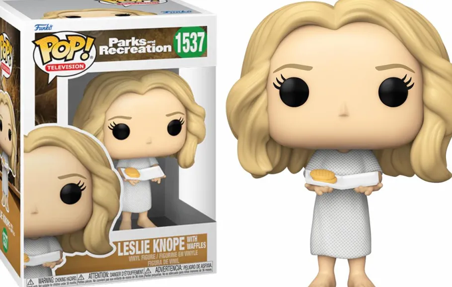 Standard Pop!>Parks & Recreation Parks and Recreation - Leslie Knope with Waffles Pop! Vinyl Figure