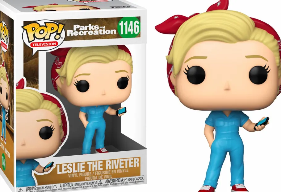 Standard Pop!>Parks & Recreation Parks and Recreation - Leslie the Riveter Pop! Vinyl Figure