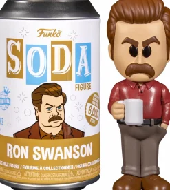 Designer Vinyl>Parks & Recreation Parks and Recreation - Ron Swanson SODA Vinyl Figure in Collector Can (International Edition)