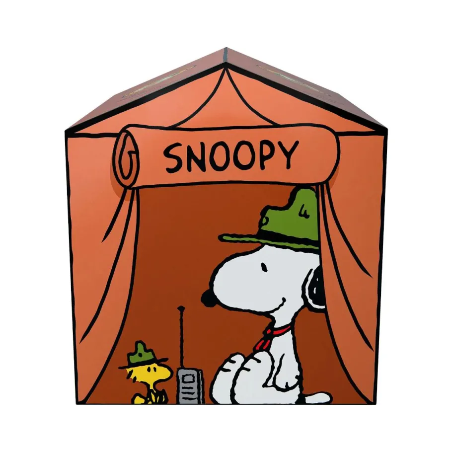 Designer Vinyl>Peanuts - Beagle Scout Snoopy & Woodstock Supersize 13" Vinyl Figure 2-Pack