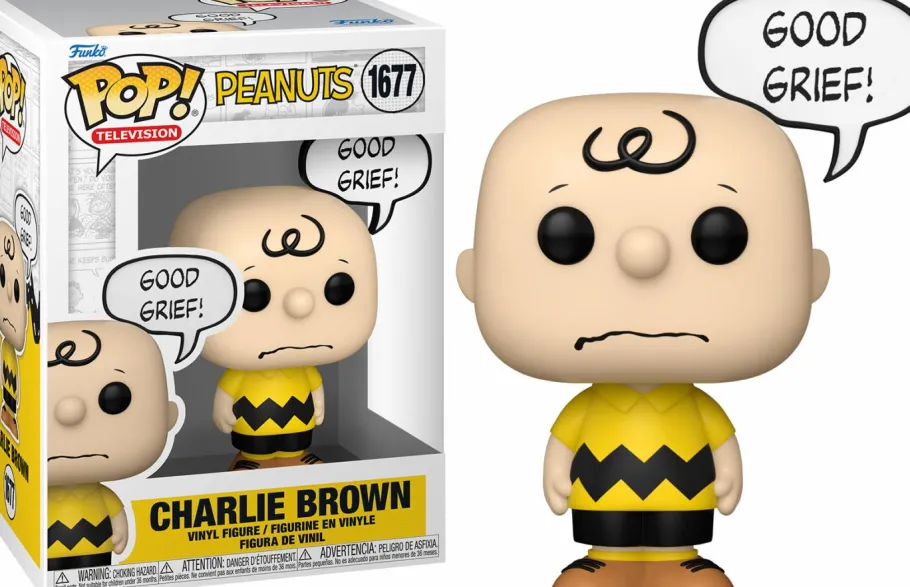 Standard Pop!>Peanuts - Charlie Brown (Good Grief) Pop! Vinyl Figure