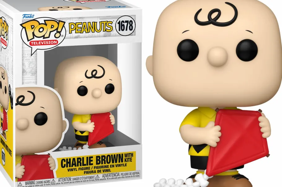 Standard Pop!>Peanuts - Charlie Brown with Kite Pop! Vinyl Figure