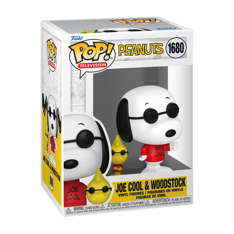 Standard Pop!>Peanuts - Joe Cool & Woodstock Pop! Vinyl Figure