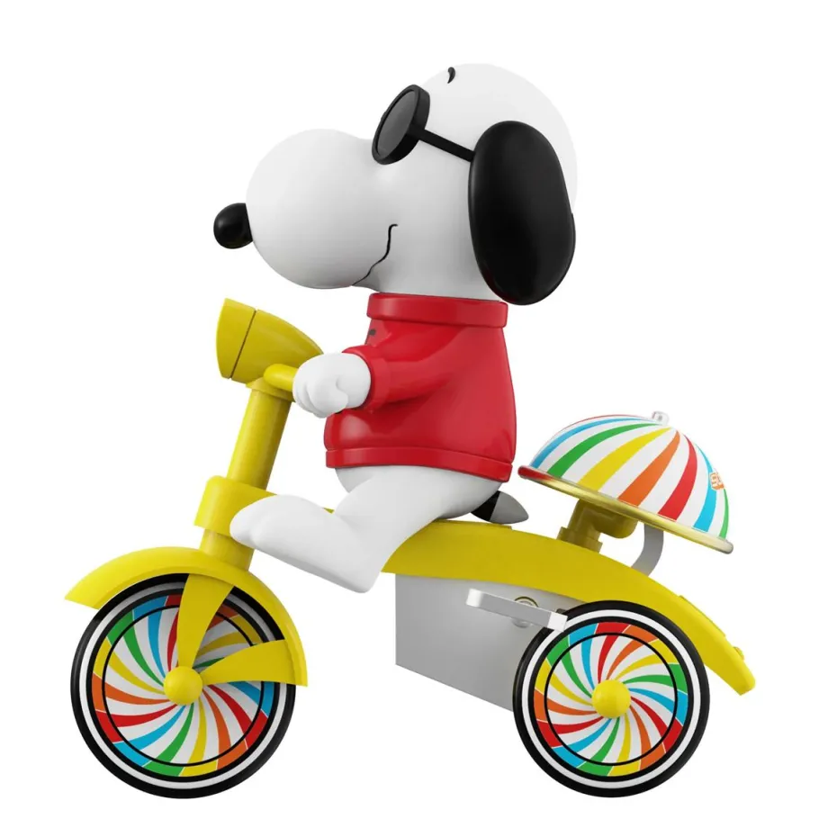 Designer Vinyl>Peanuts - Joe Cool (Red with Yellow Trike) Super Cycles 5" Vinyl Figure