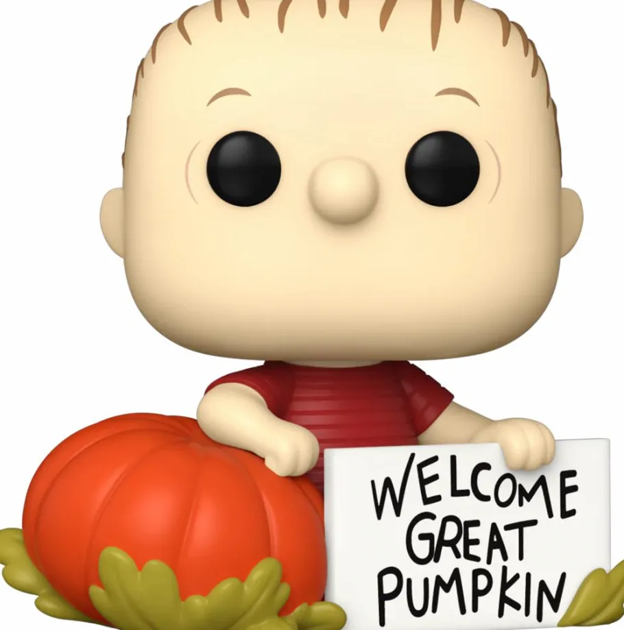 Standard Pop!>Peanuts - Linus with Pumpkin (It's the Great Pumpkin, Charlie Brown) Pop! Vinyl Figure