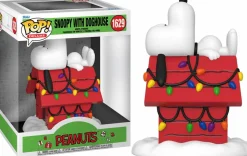 Pop! Deluxe>Peanuts - Snoopy with Doghouse Holiday Deluxe Pop! Vinyl Figure