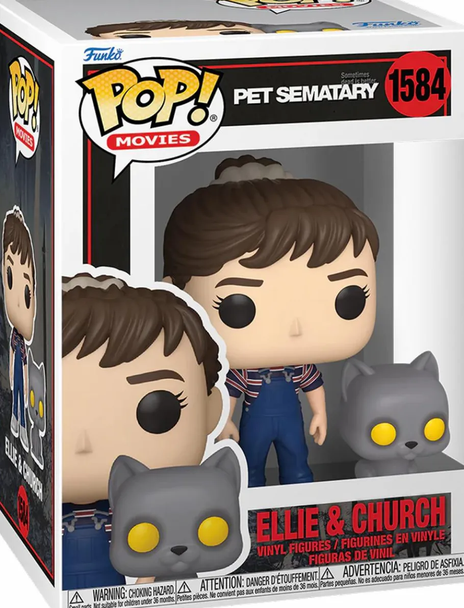 Standard Pop!>Pet Sematary - Ellie & Church Pop! Vinyl Figure