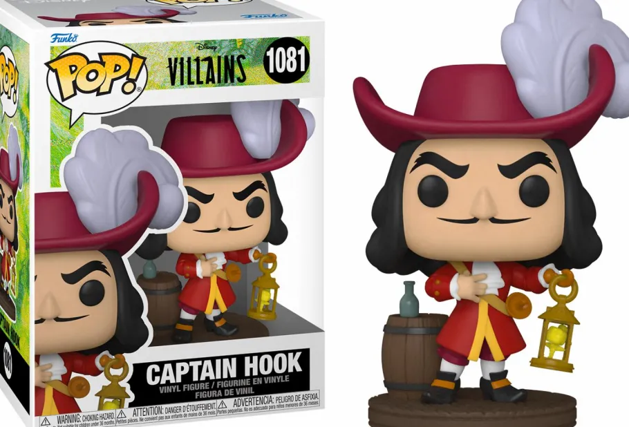 Standard Pop!>Peter Pan - Captain Hook Ultimate Disney Villains Pop! Vinyl Figure