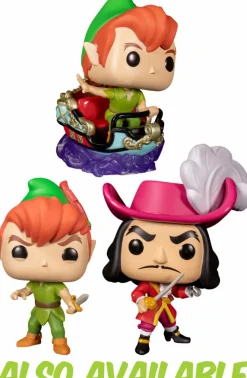 Pop! Rides & Town>Peter Pan - with the ’s Flight Attraction Disneyland 65th Anniversary Pop! Rides Vinyl Figure