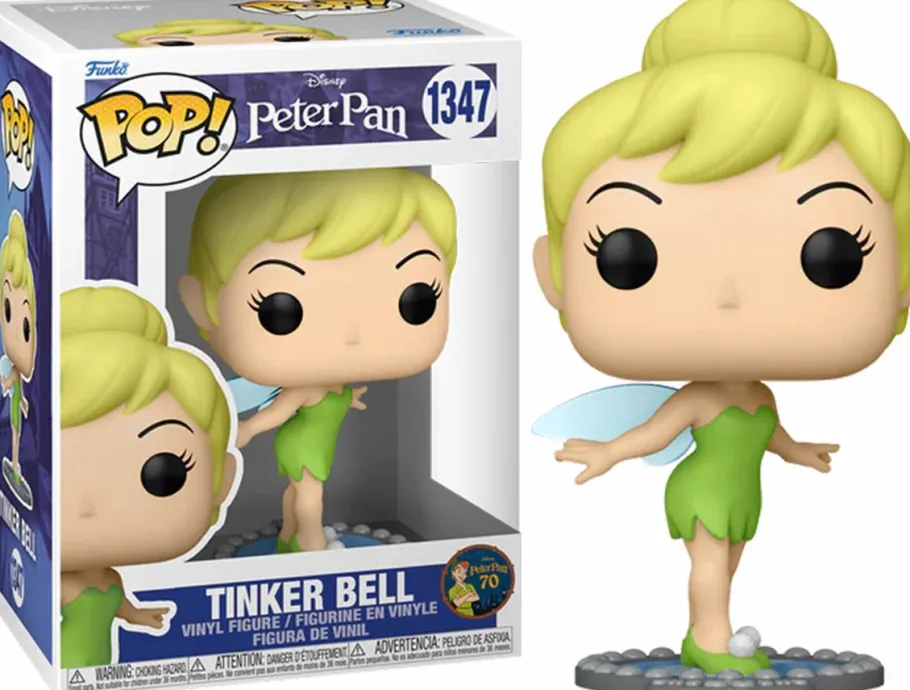 Standard Pop!>Peter Pan 70th Anniversary - Tinker Bell on Mirror Pop! Vinyl Figure