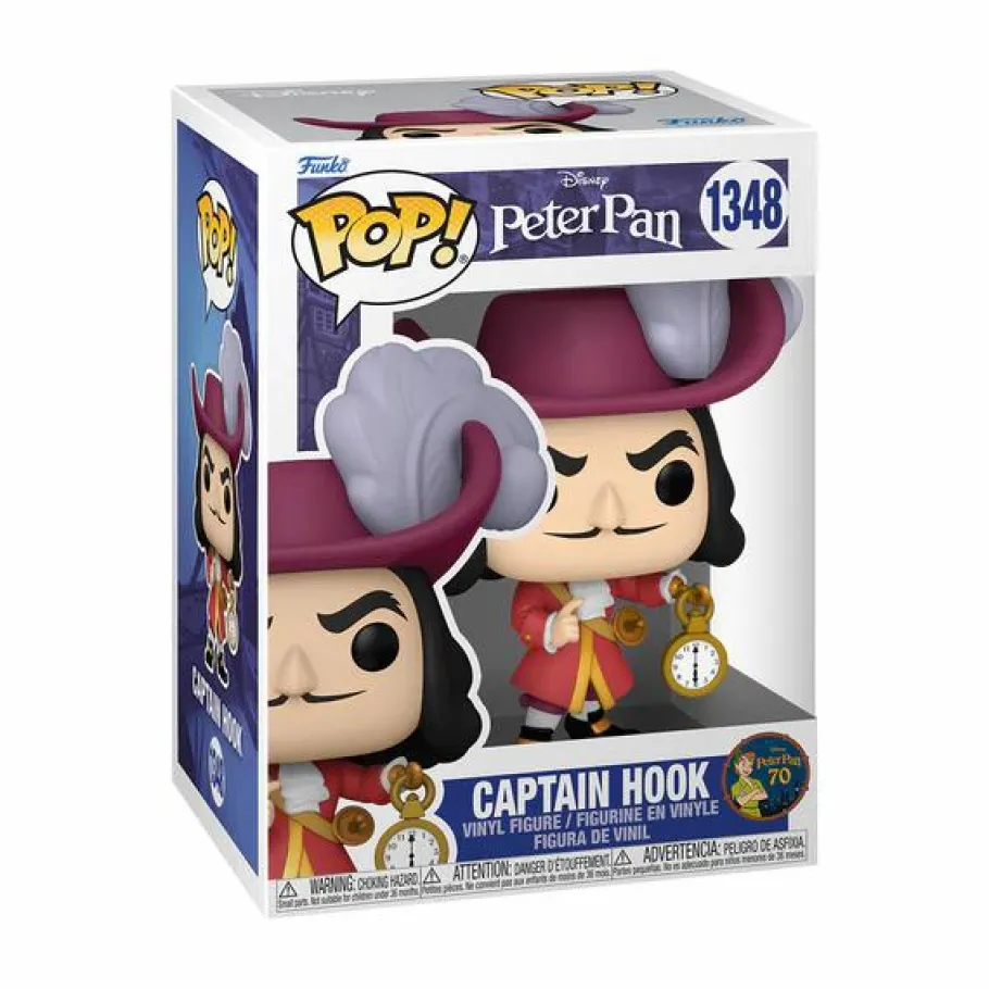 Standard Pop!>Peter Pan 70th Anniversary - Captain Hook Pop! Vinyl Figure