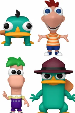 Pop! Bundles>Phineas and Ferb - The Magnificent Few Pop! Vinyl Bundle (Set of 4)