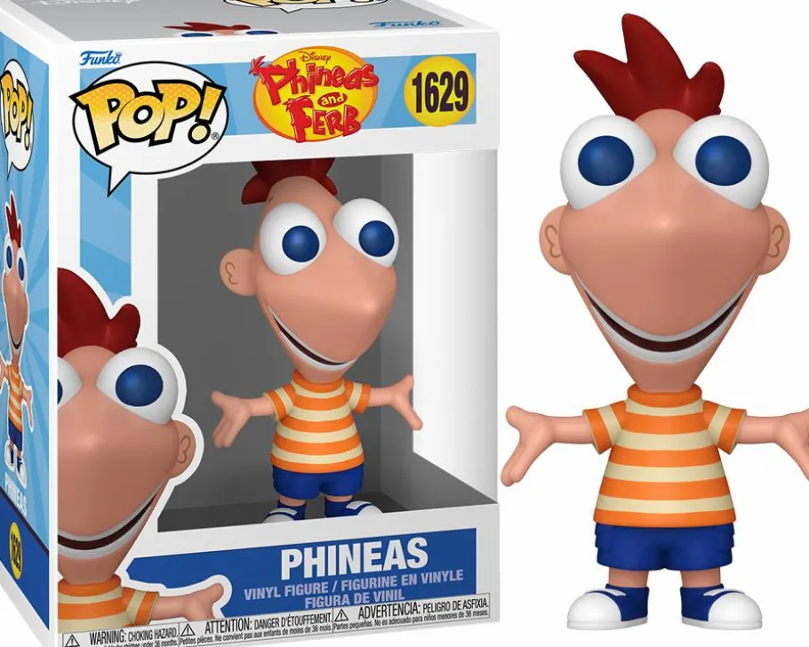Pop! Bundles>Phineas and Ferb - The Magnificent Few Pop! Vinyl Bundle (Set of 4)