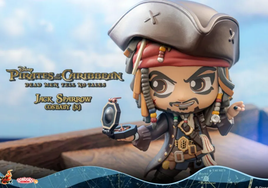 Cosbaby>Pirates of the Caribbean : Dead Men Tell No Tales - Captain Jack Sparrow Cosbaby (S) Hot Toys Figure
