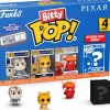 Blind Box>Pixar - Buzz Lightyear (XL-01), Sox, Red Panda Mei & Mystery Bitty Pop! Vinyl Figure 4-Pack