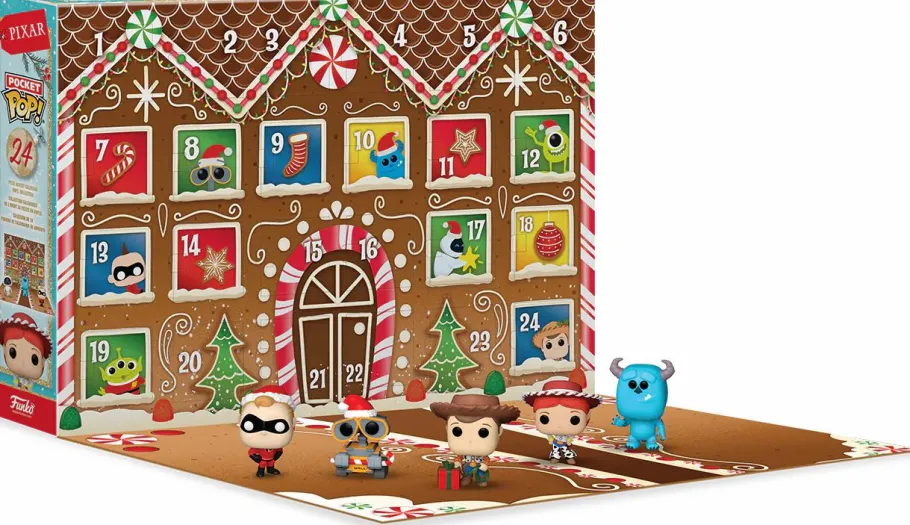Blind Box>Pixar - 24-Day Holiday Pocket Pop! Vinyl Advent Calendar