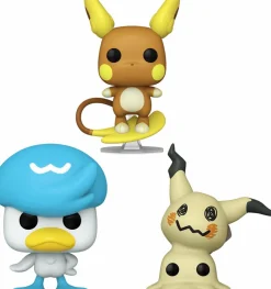 Pop! Bundles>Pokemon - Alolan Raichu, Mimikyu & Quaxly Pop! Vinyl Bundle (Set of 3)
