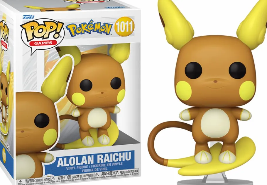 Pop! Bundles>Pokemon - Alolan Raichu, Mimikyu & Quaxly Pop! Vinyl Bundle (Set of 3)