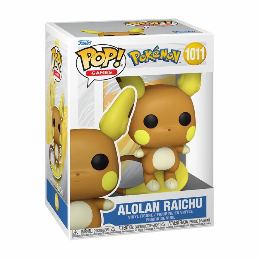 Standard Pop!>Pokemon - Alolan Raichu Pop! Vinyl Figure