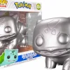 Super-Sized Pop!>Pokemon - Bulbasaur 25th Anniversary Siver Metallic 10" Pop! Vinyl Figure
