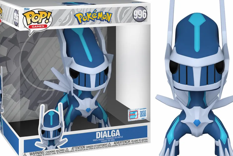 Funko Convention Exclusives>Pokemon - Dialga Jumbo Sized 10" Pop! Vinyl Figure (2024 Fall Convention Exclusive)