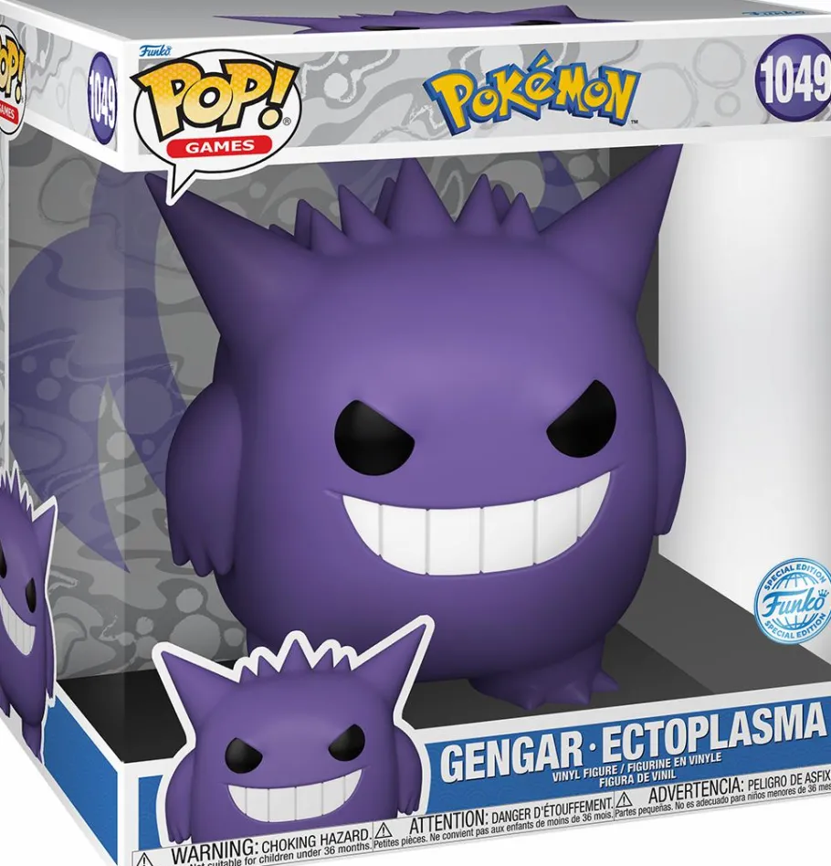 Super-Sized Pop!>Pokemon - Gengar 10" Pop! Vinyl Figure