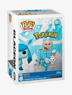 Pop! Deluxe>Pokemon - Glaceon Flocked Pop! Vinyl Figure