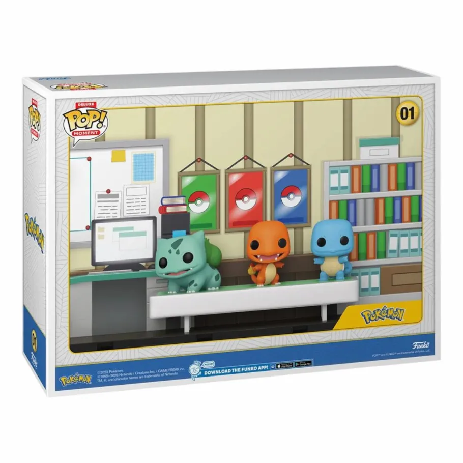 Pop! Moments>Pokemon - Starter Bulbasaur, Charmander & Squirtle Pop! Moment Vinyl Figure
