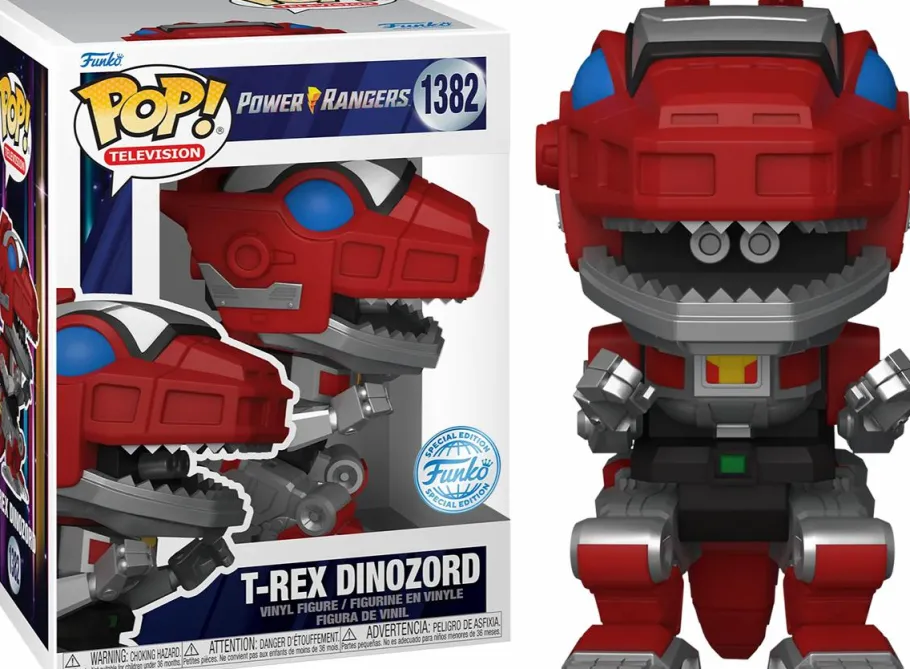 Standard Pop!>Power Rangers - T-Rex Dinozord 30th Anniversary Pop! Vinyl Figure