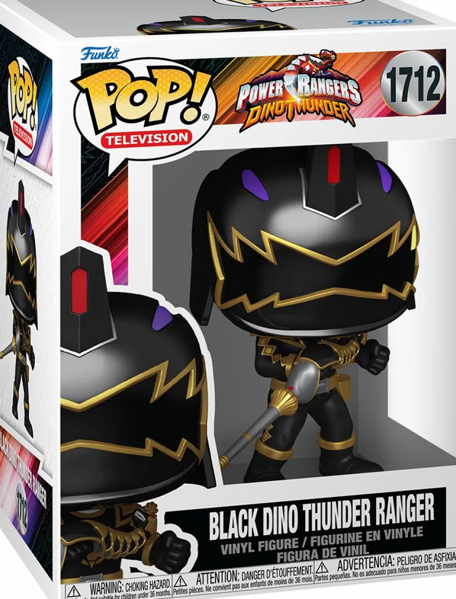 Standard Pop!>Power Rangers : Dino Thunder - Black Dino Thunder Ranger Pop! Vinyl Figure