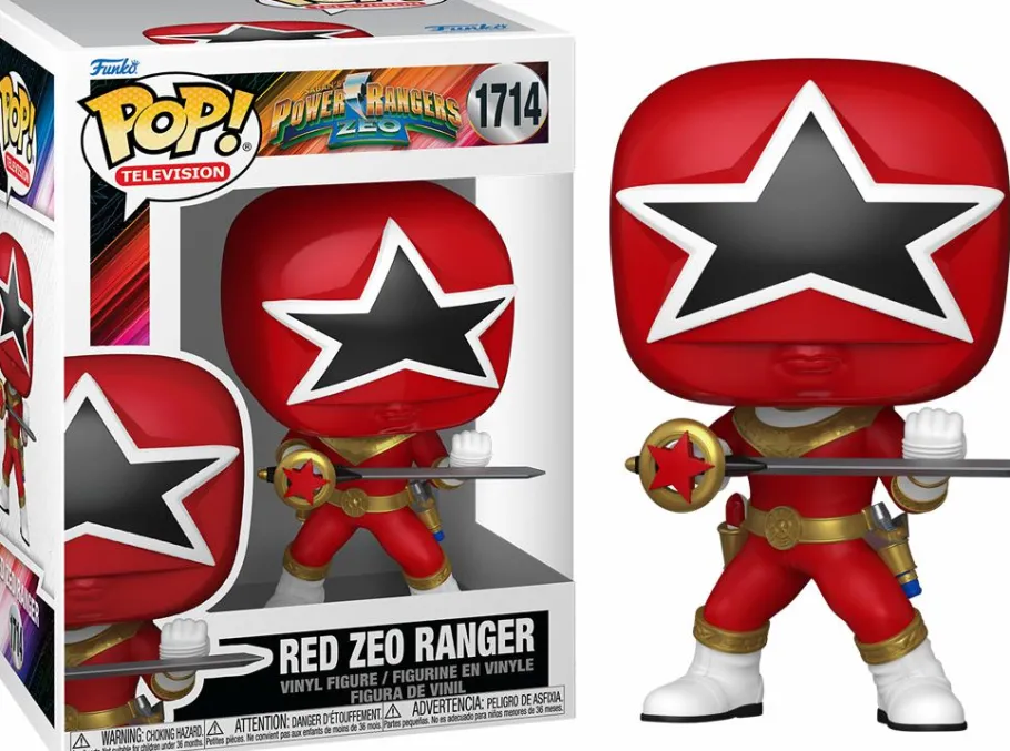 Standard Pop!>Power Rangers : Zeo - Red Zeo Ranger Pop! Vinyl Figure