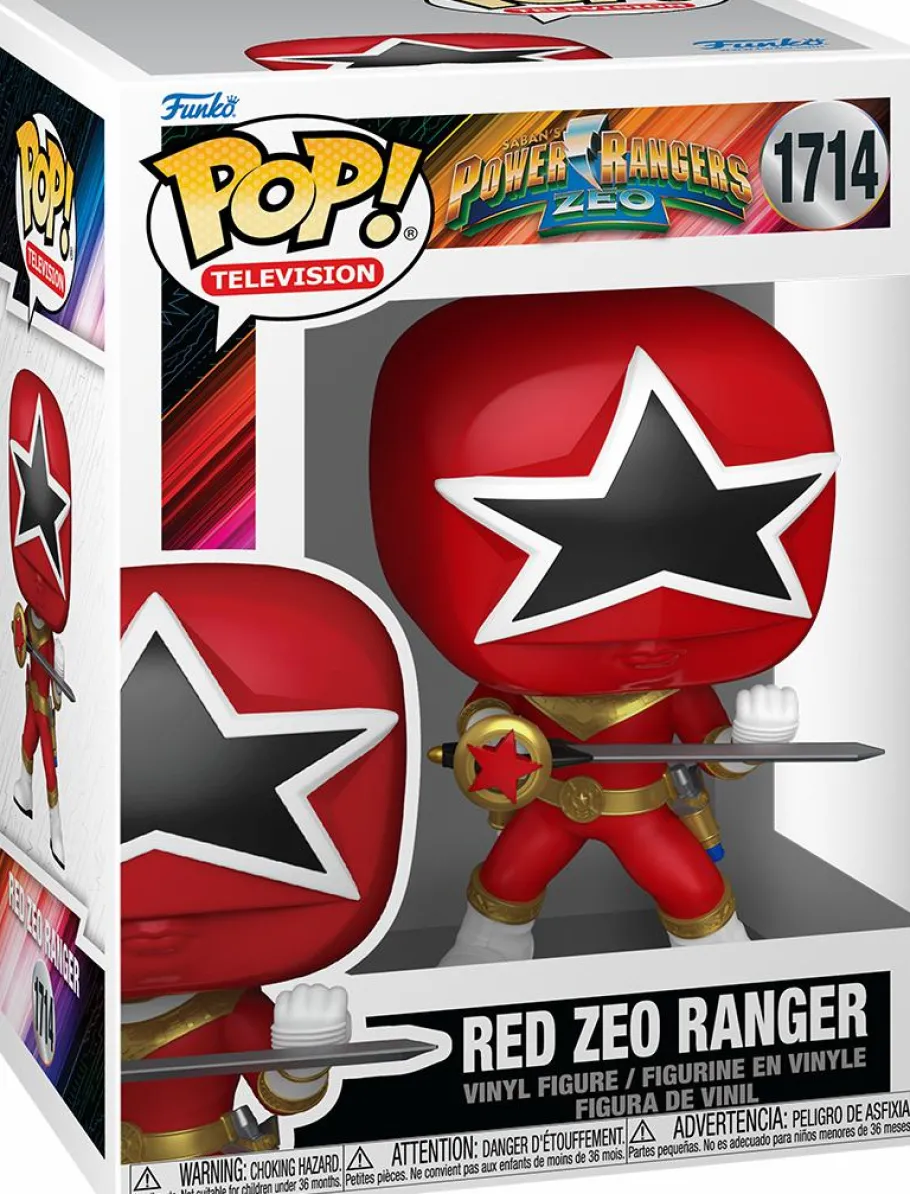 Standard Pop!>Power Rangers : Zeo - Red Zeo Ranger Pop! Vinyl Figure