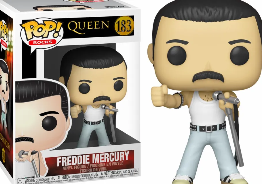 Standard Pop!>Queen - Freddie Mercury Radio Gaga Live Aid 1985 Pop! Vinyl Figure