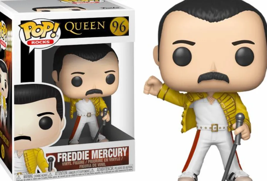 Standard Pop!>Queen - Freddie Mercury Wembley 1986 Pop! Vinyl Figure