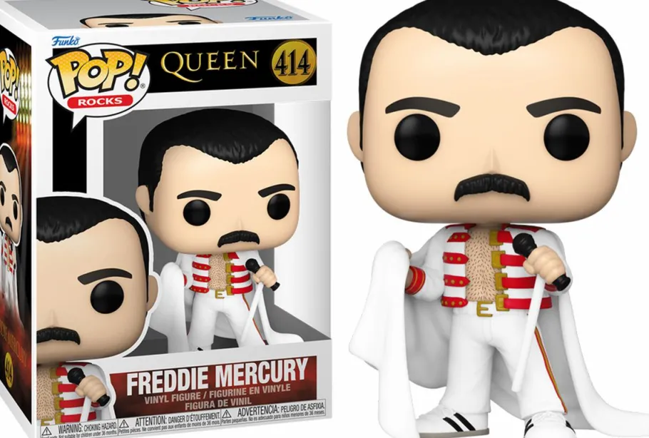 Standard Pop!>Queen - Freddie Mercury with Cape Pop! Vinyl Figure