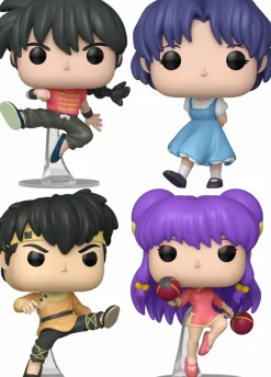 Pop! Bundles>Ranma 1/2 - Ranma One-Half Pop! Vinyl Bundle (Set of 4)