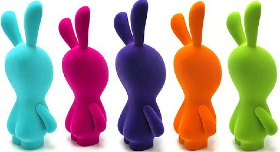 Designer Vinyl>Raving Rabbids - Blue Velvet Eeerz 11" Vinyl Figure