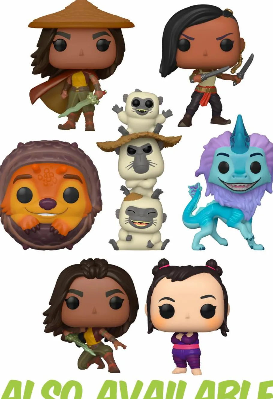 Standard Pop!>Raya and the Last Dragon - Young Raya with Baby Tuk Tuk Pop! Vinyl Figure