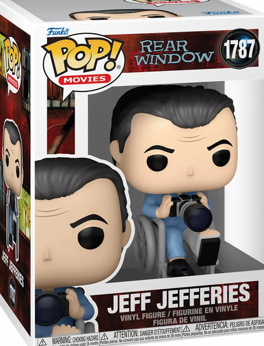 Standard Pop!>Rear Window (1954) - Jeff Jefferies Pop! Vinyl Figure