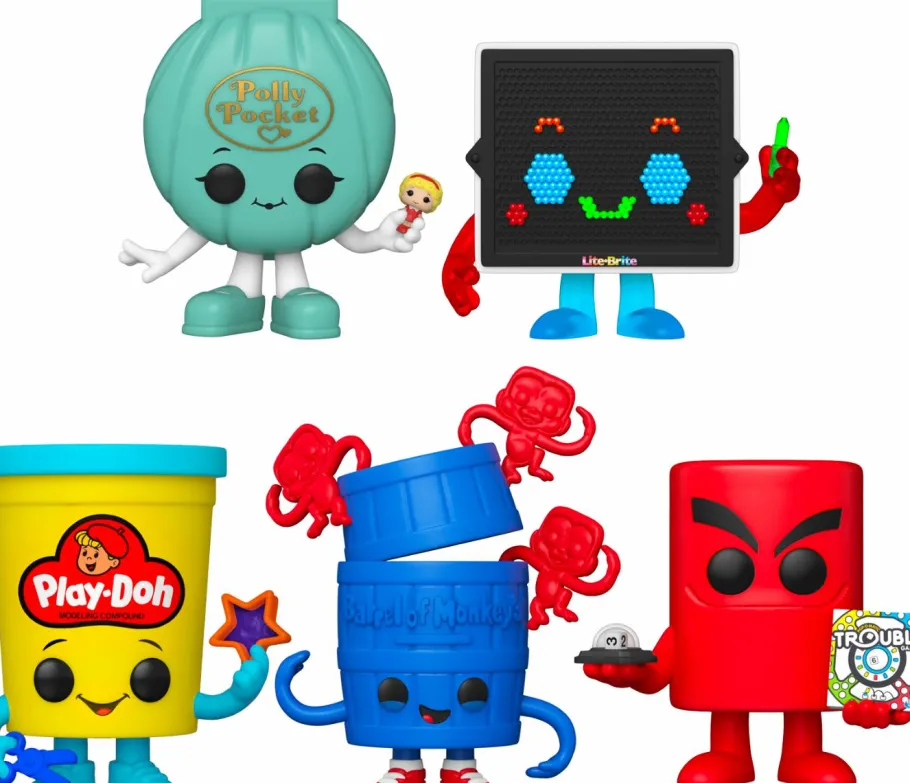 Pop! Bundles>Hasbro Retro Toys - Barrel of Trouble Pop! Vinyl Bundle (Set of 5)