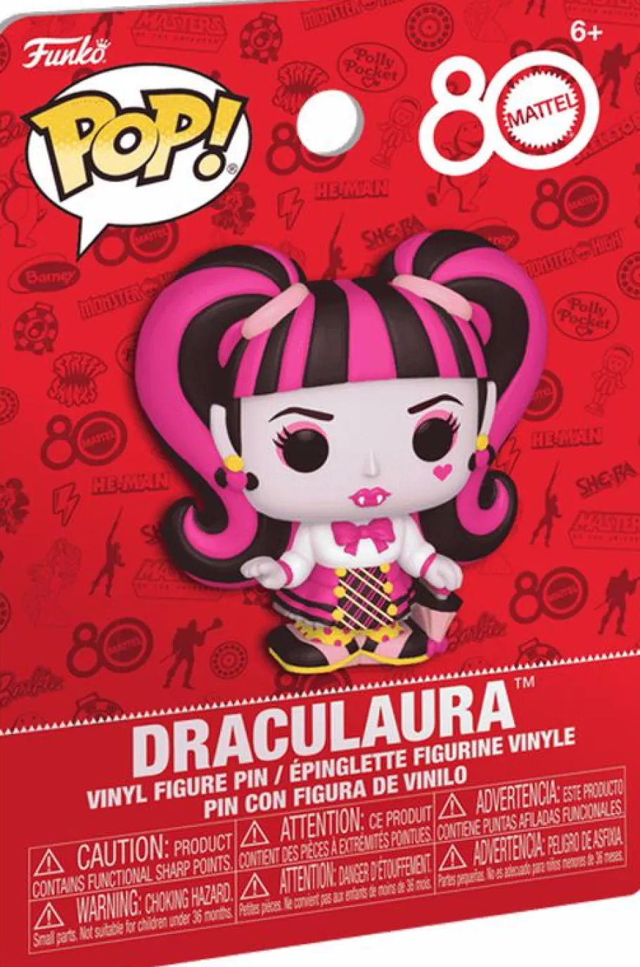 Blind Box>Retro Toys : Mattel - Pop! Pin Vinyl Figure (Single Unit)