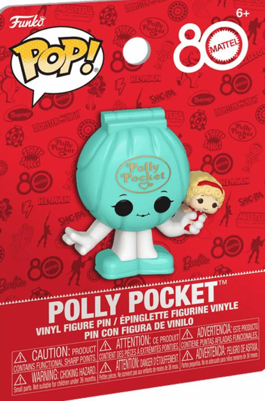 Blind Box>Retro Toys : Mattel - Pop! Pin Vinyl Figure (Single Unit)