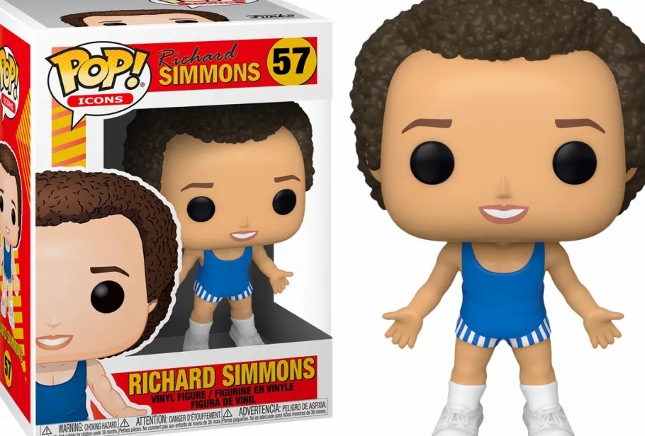 Standard Pop!>Richard Simmons - in Blue Outfit Pop! Vinyl Figure