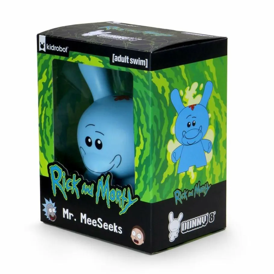Dunny & Labbit>Rick and Morty - Mr Meeseeks Dunny 8" Vinyl Figure