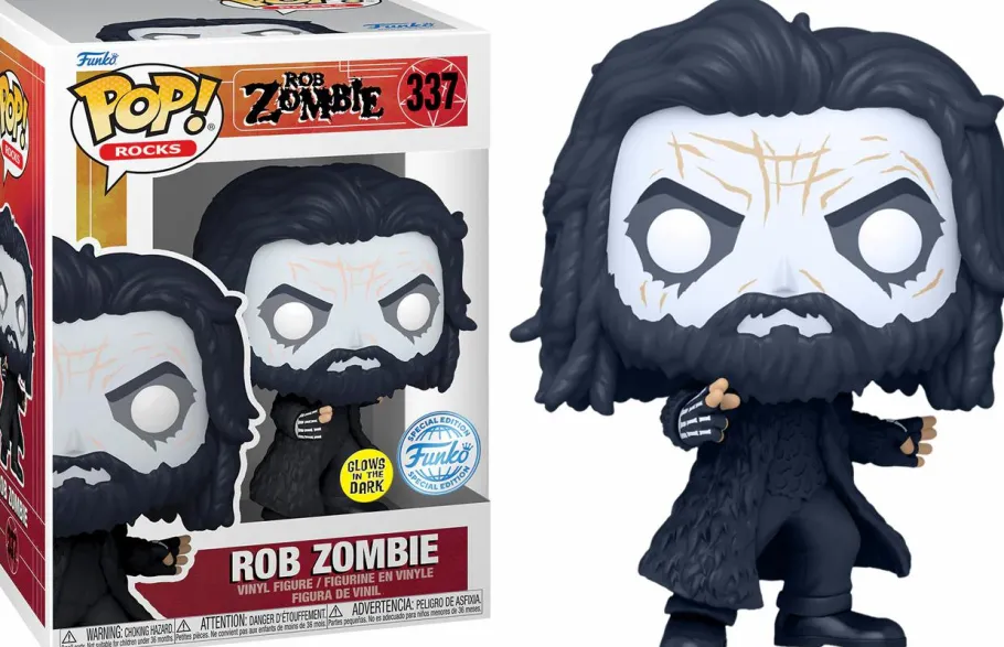 Standard Pop!>Rob Zombie - in Dragula Glow-in-the-Dark Pop! Vinyl Figure